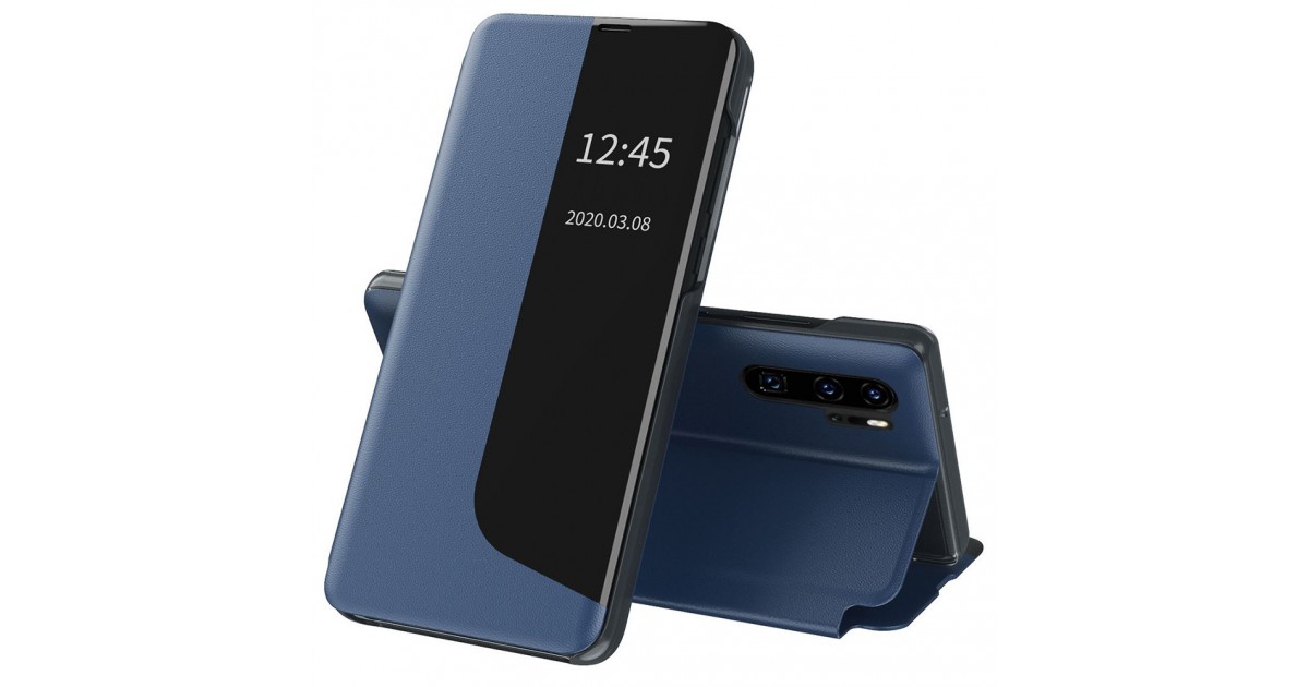 Husa pentru  Huawei P30 Pro  - Flip Tip Carte Eco Piele View Stand