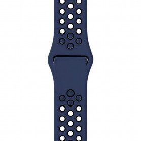Curea pentru Apple Watch 1/2/3/4/5/6/7/8/SE/SE 2 (38/40/41mm) - Techsuit Watchband (W039) - Black / Gray