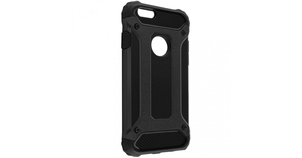 Husa Carcasa Spate pentru iPhone 6 / iPhone 6S , Tpu Hybrid, Neagra