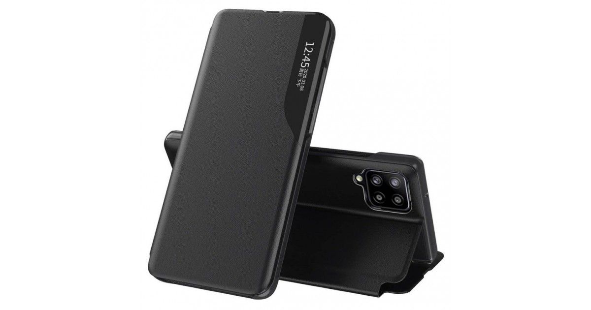 Husa pentru Samsung Galaxy A12 / Galaxy A12 (2021) Nacho - Flip Tip Carte Eco Piele View Stand