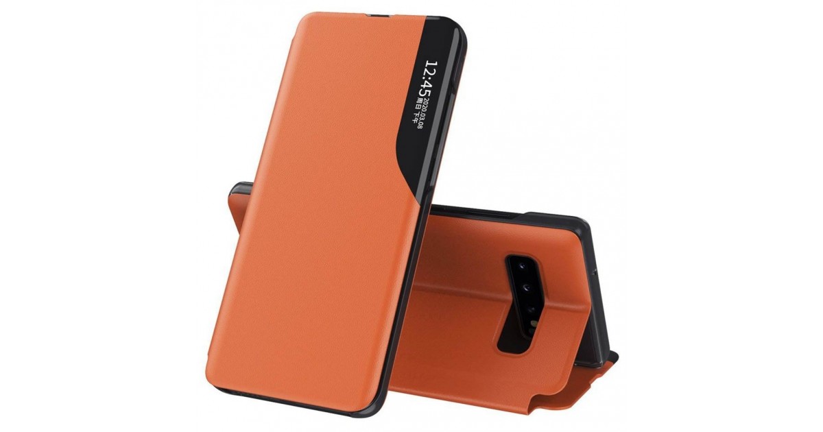 Husa pentru  Samsung Galaxy S10  - Flip Tip Carte Eco Piele View Stand