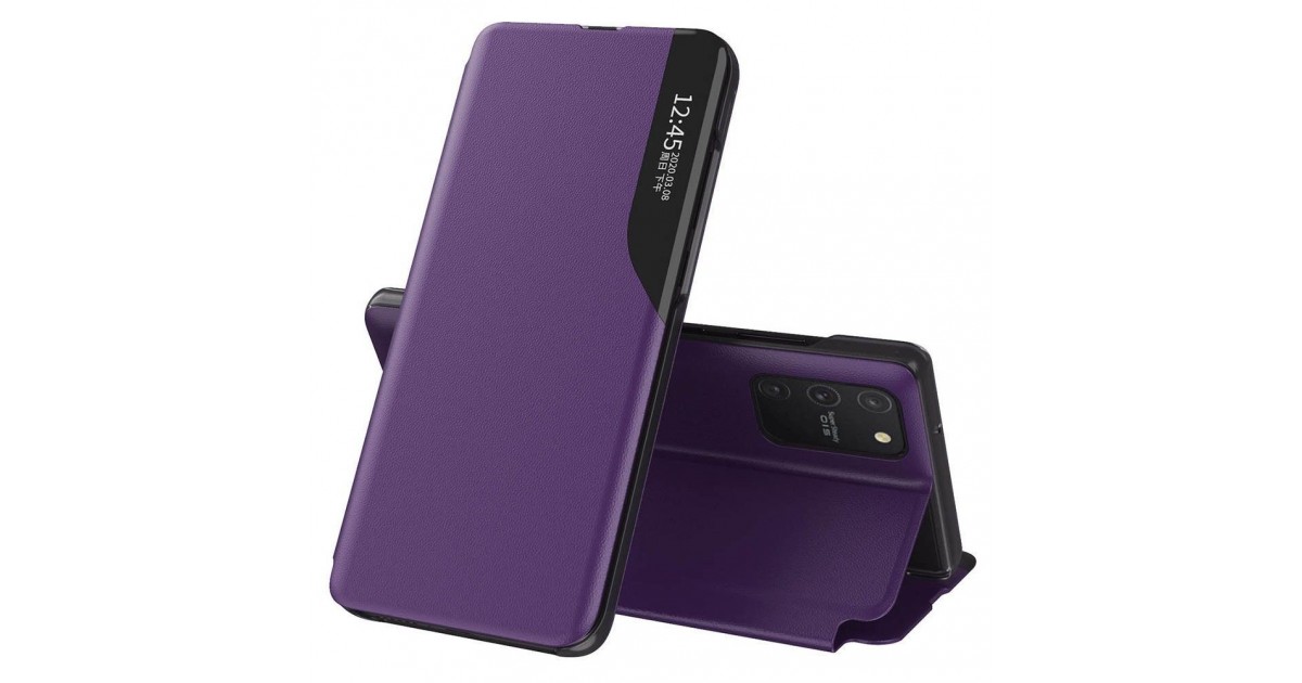 Husa pentru  Samsung Galaxy S10 Lite  - Flip Tip Carte Eco Piele View Stand