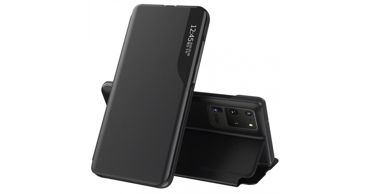 Husa pentru  Samsung Galaxy S20 Ultra  - Flip Tip Carte Eco Piele View Stand