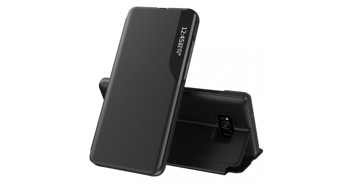 Husa pentru  Samsung Galaxy S8  - Flip Tip Carte Eco Piele View Stand