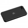 Husa Carcasa Spate iPhone 7 / 8 / SE2 (2020) - Carbon Fuse ,Neagra