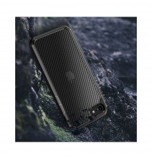 Husa Carcasa Spate iPhone 7 / 8 / SE2 (2020) - Carbon Fuse ,Neagra