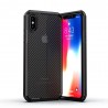 Husa Carcasa Spate iPhone XS Max - Carbon Fuse, Neagra