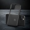 Husa Carcasa Spate iPhone 11 - Carbon Fuse, Neagra