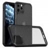 Husa Carcasa Spate iPhone 11 Pro - Carbon Fuse, Neagra