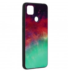 Husa Carcasa Spate pentru Xiaomi Redmi 9C - Glaze Glass,  Fiery Ocean