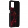 Husa Carcasa Spate pentru Samsung Galaxy A03s - Glaze Glass,  Red Nebula