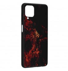 Husa Carcasa Spate pentru Samsung Galaxy A12 / Galaxy A12 (2021) Nacho - Glaze Glass,  Red Nebula