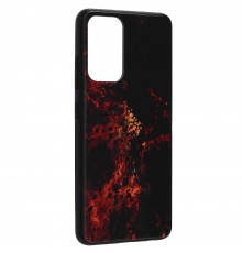 Husa Carcasa Spate pentru Samsung Galaxy A32 4G - Glaze Glass,  Red Nebula