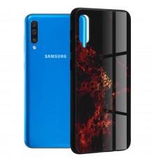 [1 + 1 Cadou] - Husa 360 Protectie Totala Fata Spate pentru Samsung Galaxy A30s / A50 / A50s , Neagra
