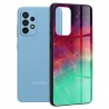 Husa Carcasa Spate pentru Samsung Galaxy A52 4G / A52 5G - Glaze Glass,  Fiery Ocean