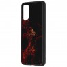 Husa Carcasa Spate pentru Samsung Galaxy S20 - Glaze Glass,  Red Nebula