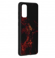 Husa Carcasa Spate pentru Samsung Galaxy S20 - Glaze Glass,  Red Nebula