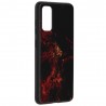 Husa Carcasa Spate pentru Samsung Galaxy S20 - Glaze Glass,  Red Nebula