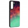 Husa Carcasa Spate pentru Samsung Galaxy S21 FE - Glaze Glass,  Fiery Ocean