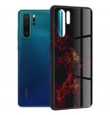 Husa Flip Tip Carte DuxDucis Skin Pro pentru Huawei P30 Pro , Neagra