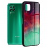 Husa Carcasa Spate pentru Huawei P40 Lite - Glaze Glass,  Fiery Ocean