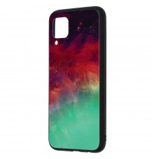 Husa Carcasa Spate pentru Huawei P40 Lite - Glaze Glass,  Fiery Ocean