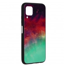 Husa Carcasa Spate pentru Huawei P40 Lite - Glaze Glass,  Fiery Ocean