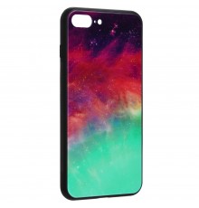 Husa Carcasa Spate pentru iPhone 7 Plus - Glaze Glass,  Fiery Ocean