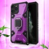 Husa Carcasa Spate pentru iPhone 11 Pro Max - HoneyComb Armor, Roz cu Violet