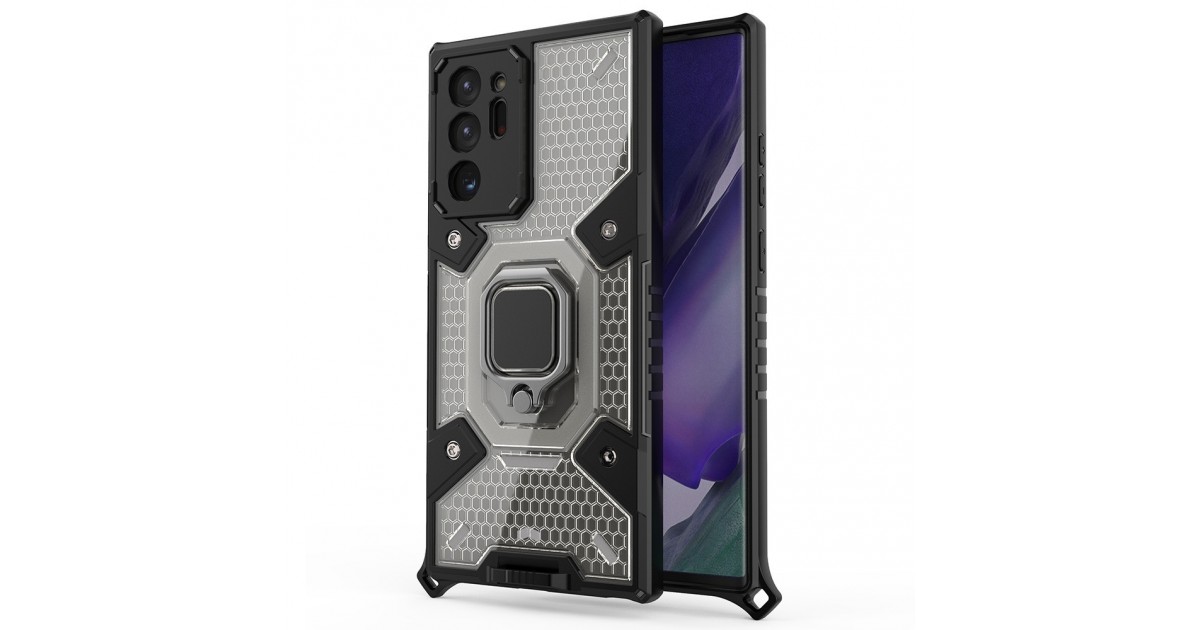 Husa Carcasa Spate pentru Samsung Galaxy Note 20 Ultra - HoneyComb Armor, Neagra