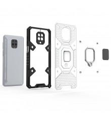 Husa Carcasa Spate pentru Xiaomi Redmi Note 9S / Note 9 Pro - HoneyComb Armor, Neagra