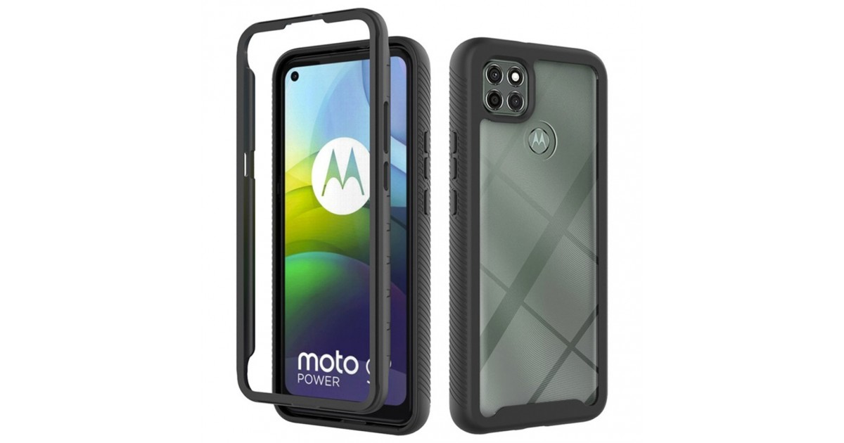 [PACHET 360] - Husa Defense360 + Folie de protectie - Motorola Moto G9 Power , Neagra