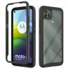 [PACHET 360] - Husa Defense360 + Folie de protectie - Motorola Moto G9 Power , Neagra