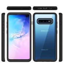 [PACHET 360] - Husa Defense360 + Folie de protectie - Samsung Galaxy S10 Plus , Neagra