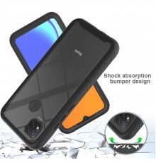 [PACHET 360] - Husa Defense360 + Folie de protectie - Xiaomi Redmi 9C , Neagra