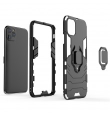 Husa iPhone 13 Pro - Armor Ring Hybrid, Neagra