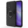 Husa Oppo Reno 5 Pro - Armor Ring Hybrid, Neagra