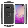 Husa Samsung Galaxy S10 Plus - Armor Ring Hybrid, Neagra