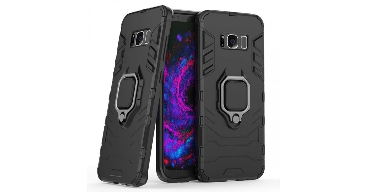 Husa Samsung Galaxy S8 - Armor Ring Hybrid, Neagra