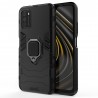 Husa Xiaomi Poco M3 - Armor Ring Hybrid, Neagra