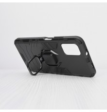 Husa Xiaomi Poco M3 - Armor Ring Hybrid, Neagra