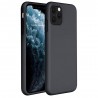 Husa Carcasa Spate pentru iPhone 11 Pro Max - Soft Edge Silicon cu interior din microfibra