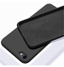 Husa Carcasa Spate pentru iPhone 7 / 8 / SE 2 / SE 2020 - Soft Edge Silicon cu interior din microfibra