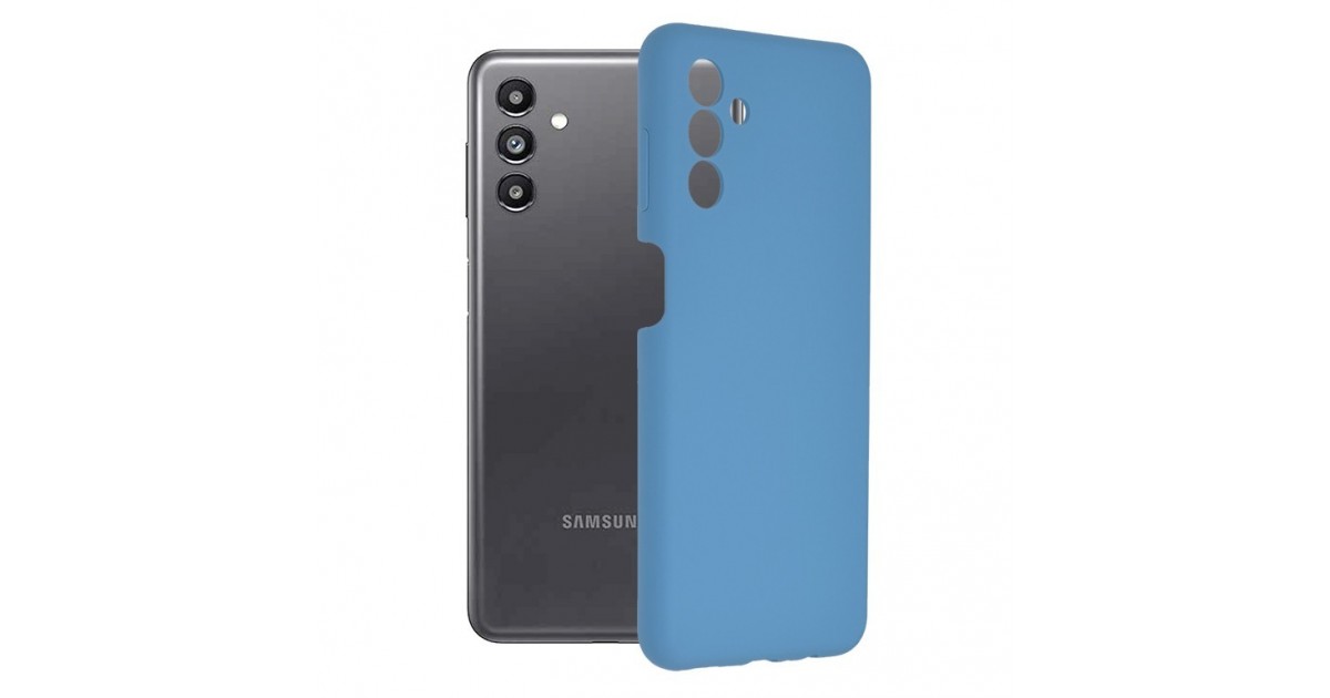 Husa Carcasa Spate pentru Samsung Galaxy A13 5G / Galaxy A04s - Soft Edge Silicon cu interior din microfibra