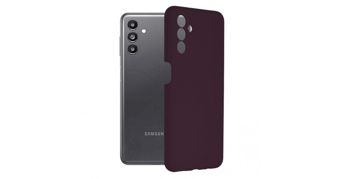 Husa Carcasa Spate pentru Samsung Galaxy A13 5G / Galaxy A04s - Soft Edge Silicon cu interior din microfibra