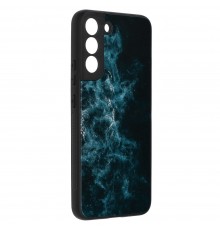 Husa Carcasa Spate pentru Samsung Galaxy S22 Plus - Glaze Glass,  Blue Nebula