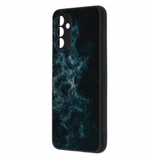 Husa Carcasa Spate pentru Samsung Galaxy A13 5G / Galaxy A04s - Glaze Glass,  Blue Nebula