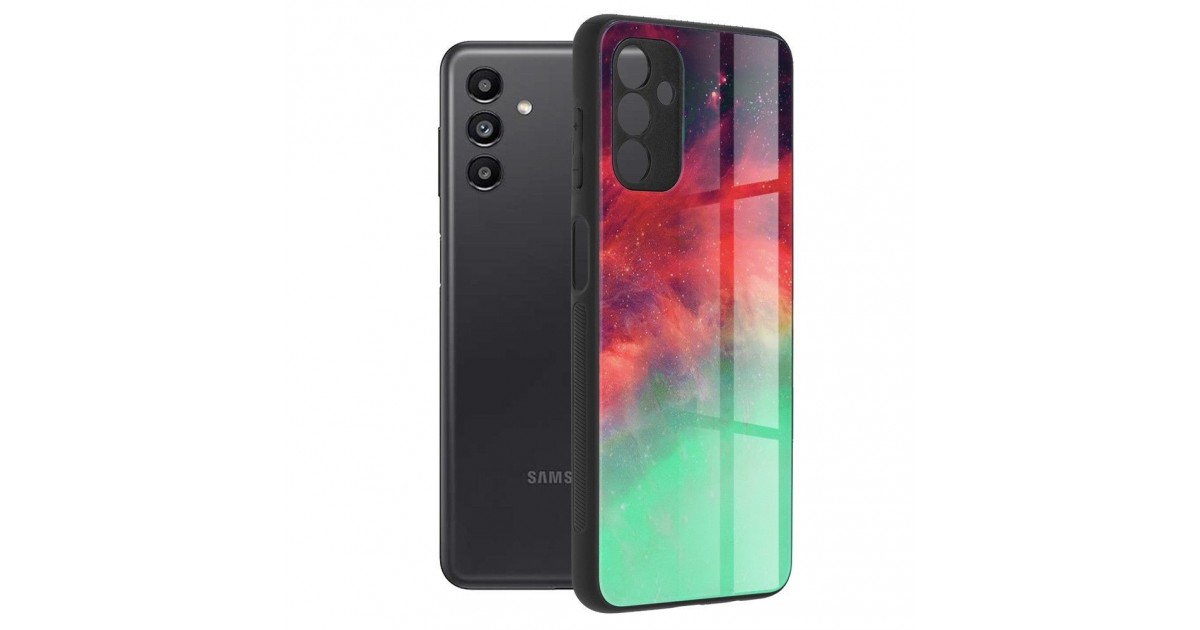 Husa Carcasa Spate pentru Samsung Galaxy A13 5G / Galaxy A04s - Glaze Glass,  Fiery Ocean