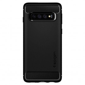 Husa Galaxy S10 Spigen Rugged Armor Matte Black