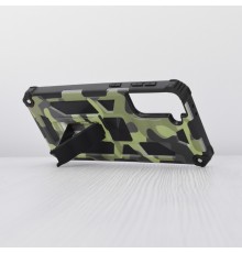 Husa Carcasa Spate pentru Samsung Galaxy S21 Plus - Blazor Hybrid, Camuflaj